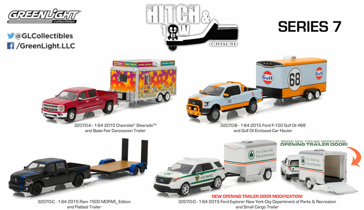 greenlight collectibles hitch and tow